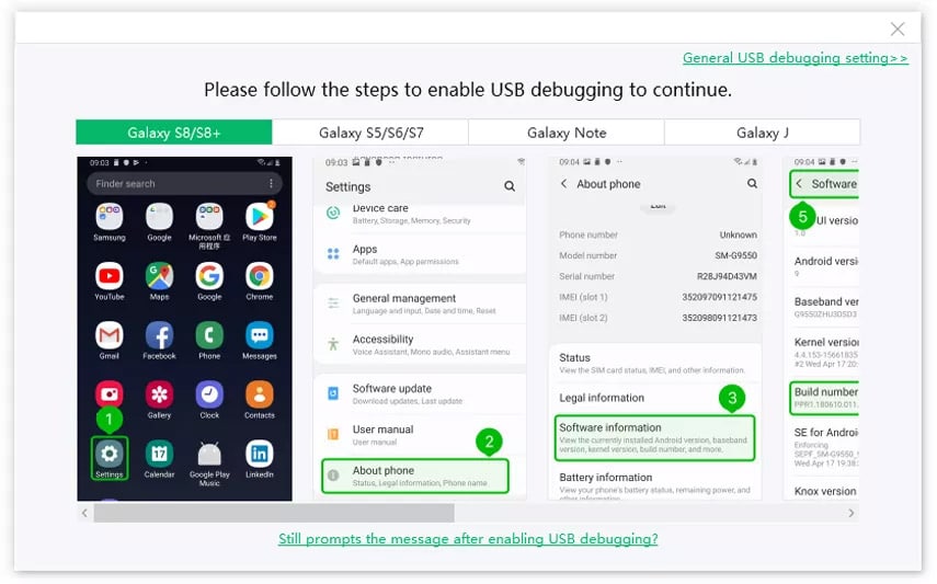 Tenorshare ReiBoot for Android – how to enable USB debugging