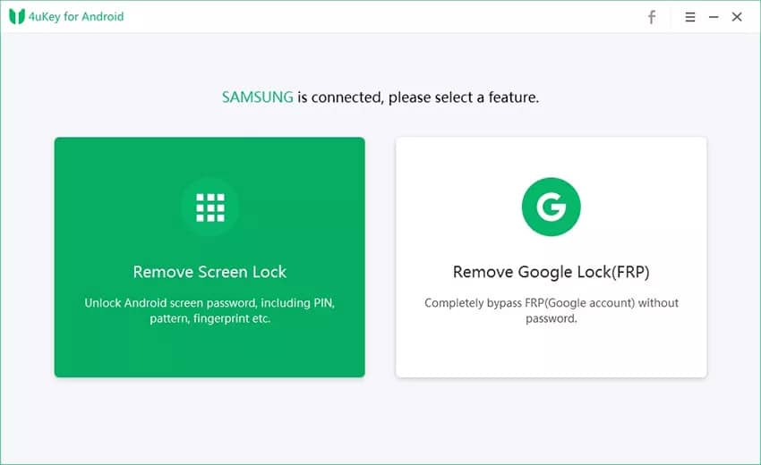 Tenorshare 4uKey for Android – remove screen lock