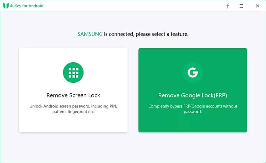 Tenorshare 4uKey for Android – remove Google lock (FRP)